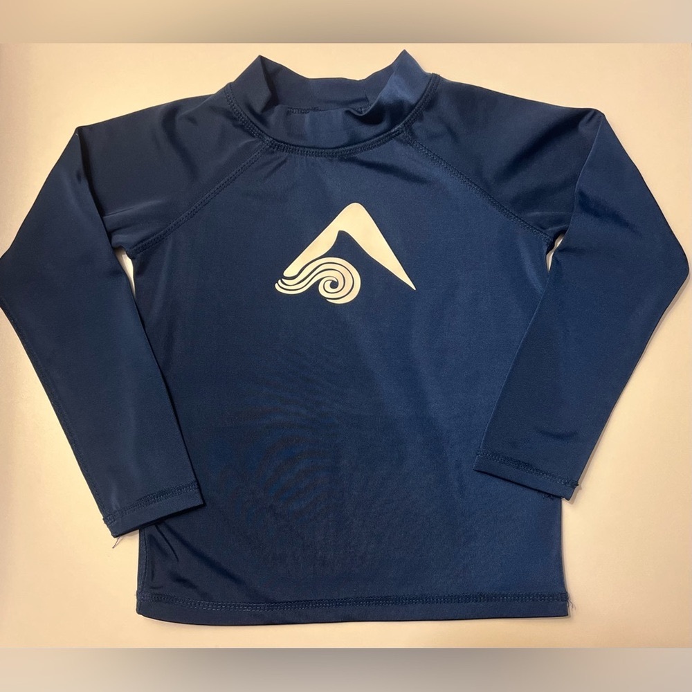 KANU SURF BOYS' PLATINUM LONG SLEEVE RASH GUARD, SIZE 2T